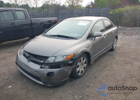 2007 Honda Civic Lx from USA, damaged, VIN 1HGFA16547L019421